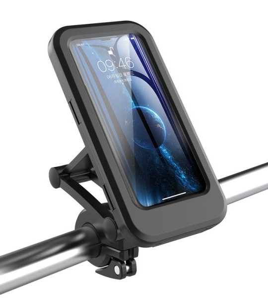 Motorcycle Bike Phone Holder Adjustable Waterproof Bicycle Cellphone Stand For Mtb Bike Handlebar Smartphone Holder