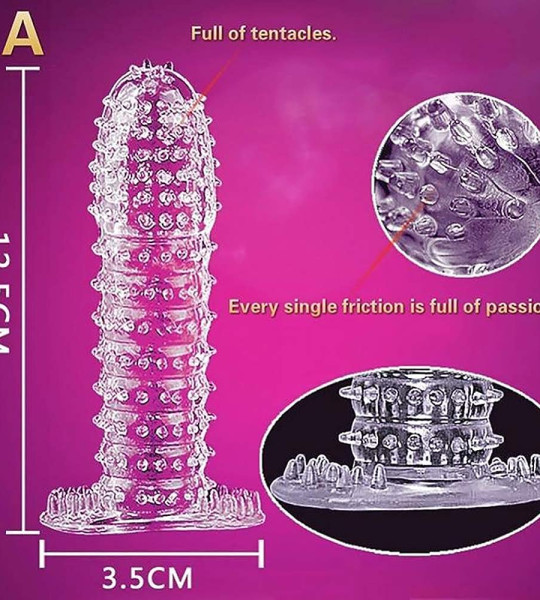 Silicone Reusable (Washable) Condom | Crystal Flexible Condom Pakistan