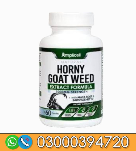 Horny Goat Weed Natural Female & Male Enhancement Capsules