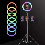 33rgb Ring Light With Phone Clip With Usb Port Power Supply Phone Video Beauty Fill Light – Best Ring Light With Beautiful Result
