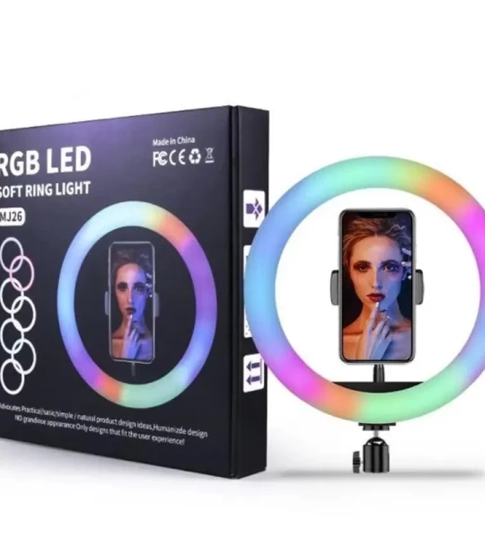 33rgb Ring Light With Phone Clip With Usb Port Power Supply Phone Video Beauty Fill Light – Best Ring Light With Beautiful Result
